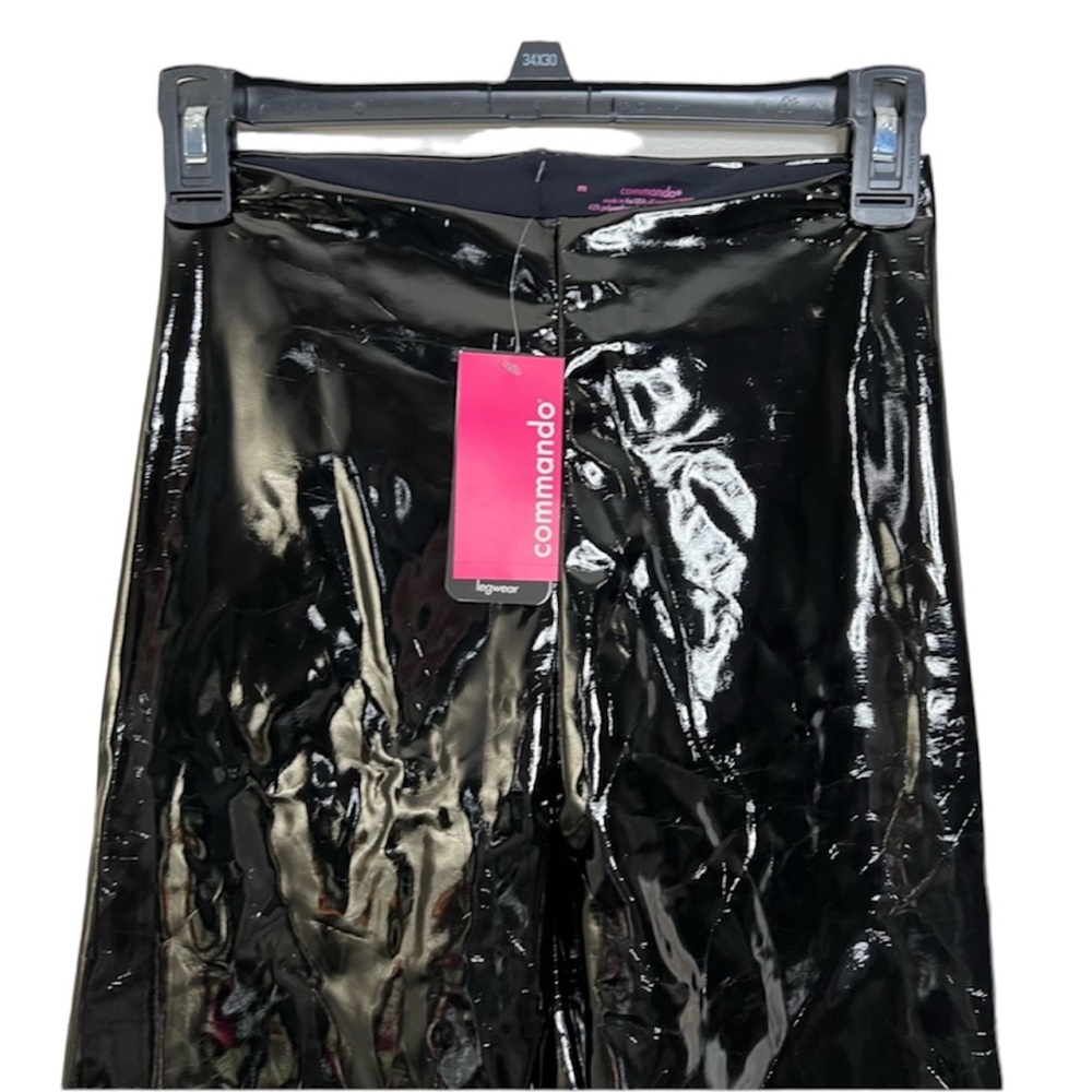 NWT CommandoPerfect Control Patent Leather/liquid Legging in Black-size medium - Picture 7 of 11